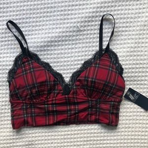 Abercrombie Plaid Crop Top